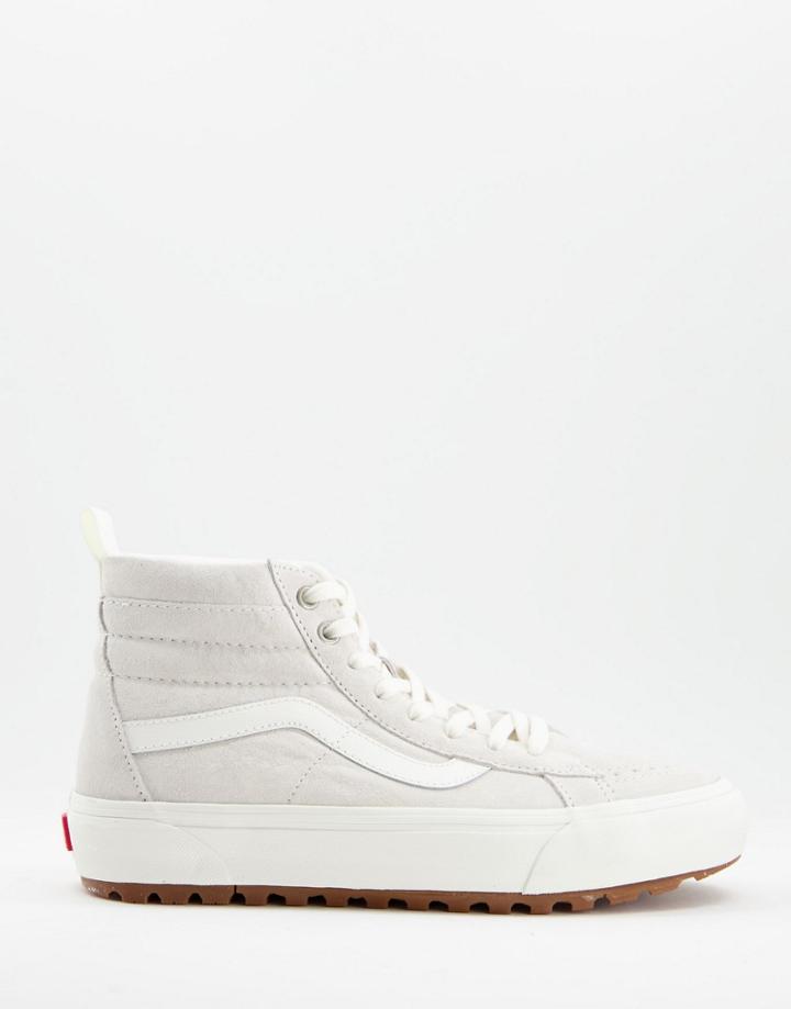 Vans Sk8-hi Mte-1 Sneakers In Stone-neutral