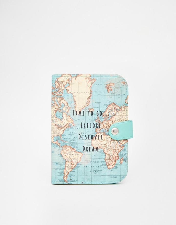 Time To Explore Passport Holder