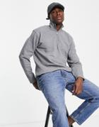 Selected Homme High Neck Sweat In Gray