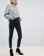 Tomorrow Highwaisted Mom Jean With Organic Cotton-black