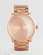 Leff Amsterdam D38 Watch In Rose Gold - Gold