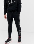 The Couture Club Essential Sweatpants In Black - Black