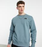 The North Face Essential Sweatshirt In Deep Blue - Exclusive To Asos