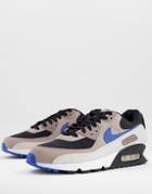 Nike Air Max 90 Sneakers In Black/taupe Haze