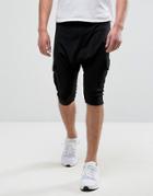 Sixth June Shorts In Black With Cargo Pockets - Black