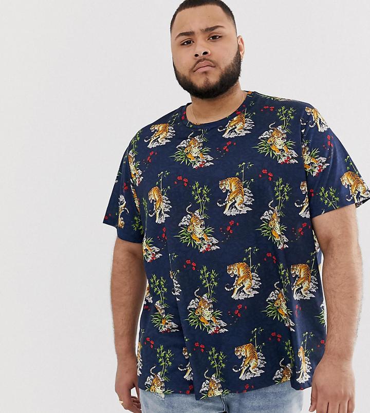 Jacamo T-shirt With Tiger Print