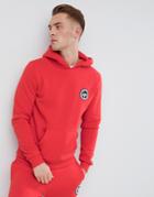 Hype Logo Hoodie In Red - Red