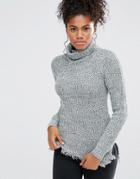 Vero Moda Roll Neck Sweater - Green