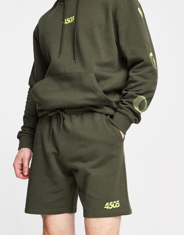 Asos 4505 Sweat Short-green