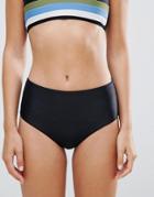Rvca High Waist Bikini Bottom - Multi