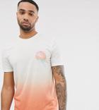 Jacamo T-shirt With Faded Print In White - White