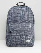 Spiral Sketch Backpack In Black - Gray