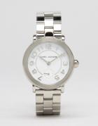 Marc Jacobs Silver Riley Watch Ma3469 - Silver