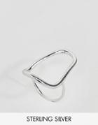 Weekday Sterling Silver Blob Ring - Silver