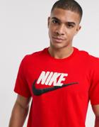 Nike Brand Mark T-shirt In Red
