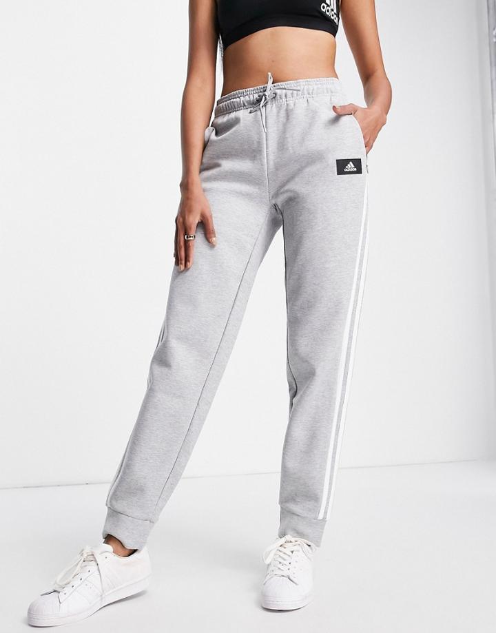 Adidas Sportstyle Future Icons Sweatpants In Gray