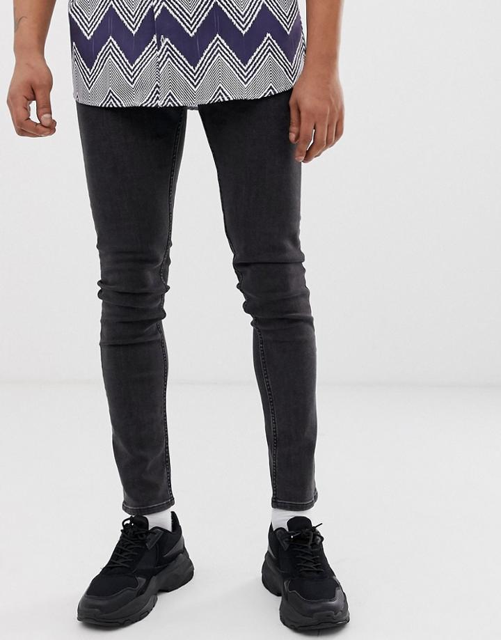 Cheap Monday Tight Skinny Jeans In Key Black