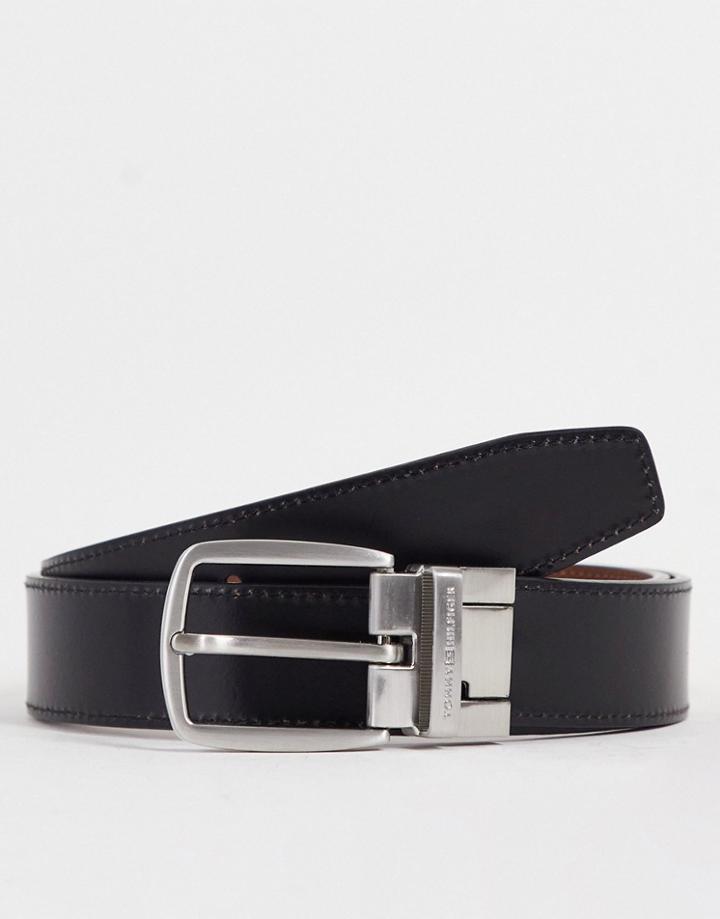 Tommy Hilfiger Modern Reversible Belt In Tan-brown