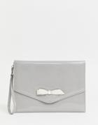 Ted Baker Cersei Bow Envelope Pouch - Gray