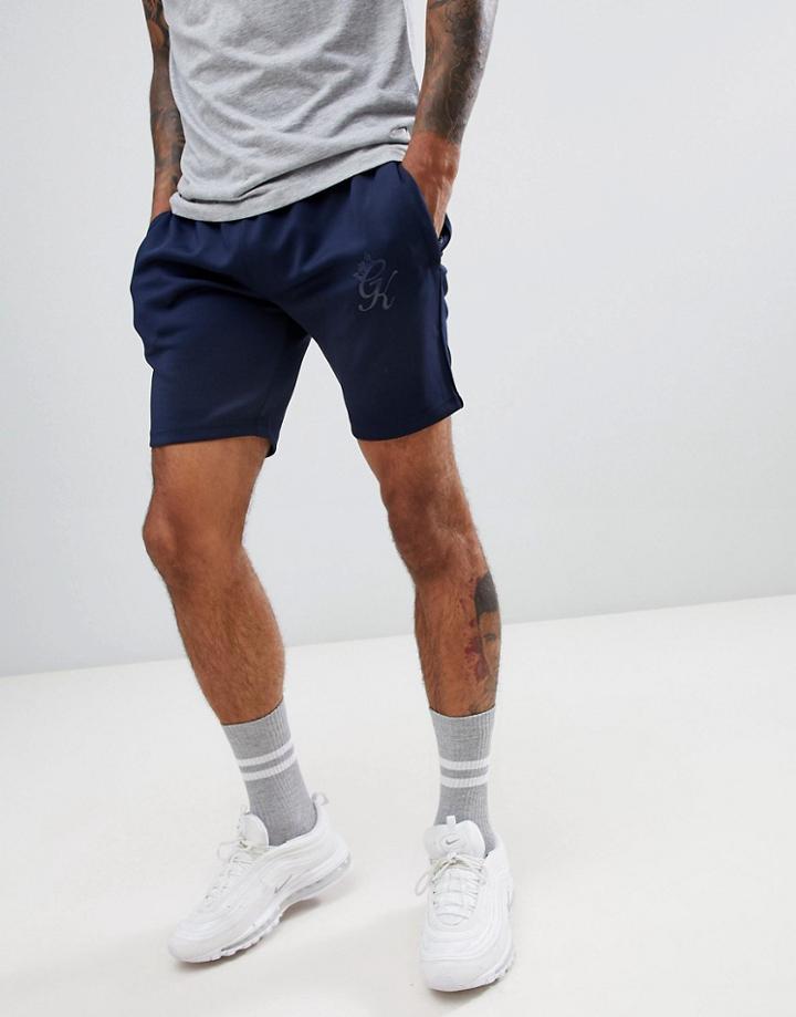 Gym King Major Shorts In Navy - Navy