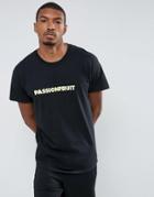 Ok-yo Passionfruit Oversized T-shirt - Black