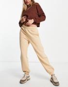 Rebellious Fashion Oversized Sweatpants In Sand-neutral