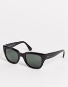 Rayban 0rb4178 Chunky Frame Sunglasses In Black