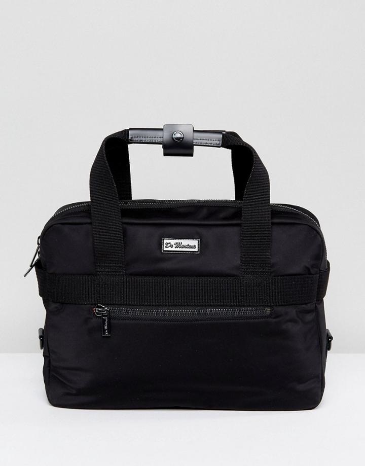 Dr Martens Fabric Satchel Bag - Black