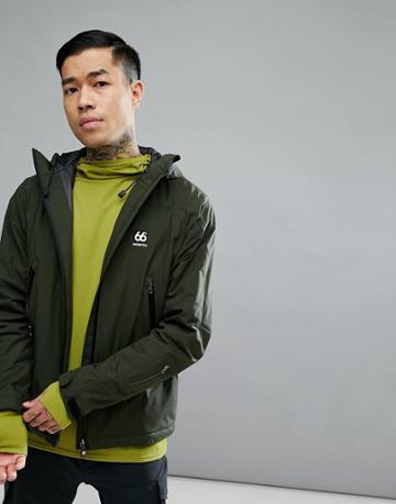 66o North Snaefell Alpha Ski Jacket In Green - Green