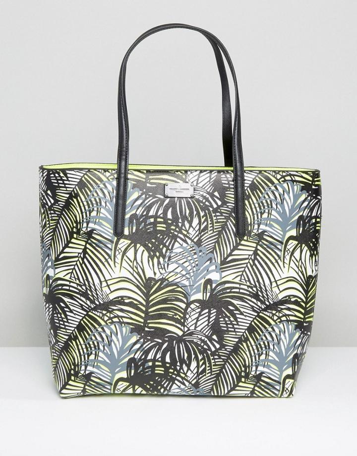 Pauls Boutique Palm Print Shopper Bag - Multi