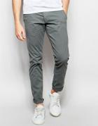 Selected Homme Chinos In Skinny Fit - Washed Blue