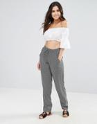 Louche Gatsby Pants - Navy