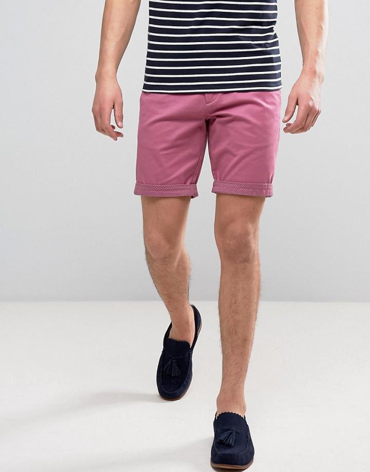 Ted Baker Chino Short - Pink