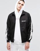 Don't Ask My Plan Crew Jacket - Black