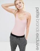 One Day Petite Strappy Cami Body - Blush