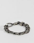 Steve Madden Figaro Chain Bracelet - Silver