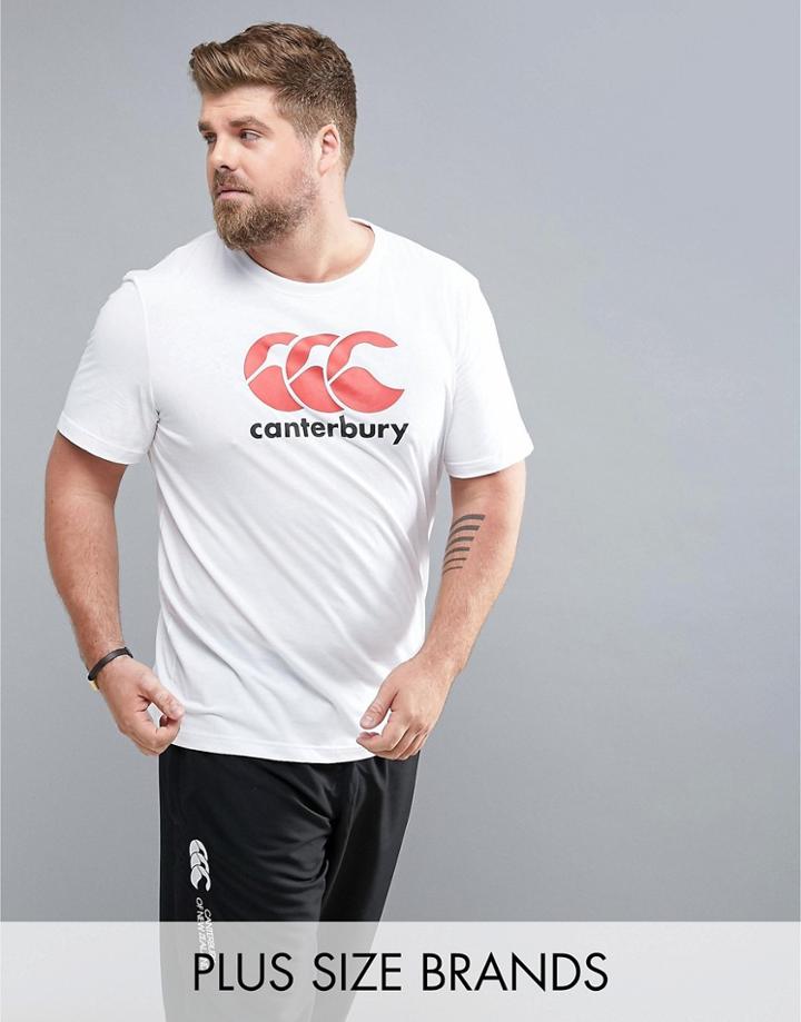 Canterbury Plus Logo T-shirt In White E546720-001 - White