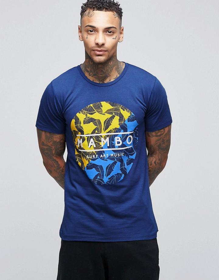 Mambo Surf And Mirth T-shirt - Navy