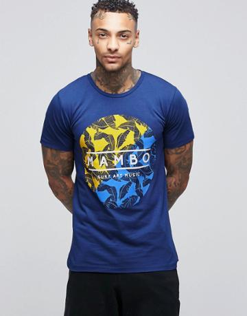 Mambo Surf And Mirth T-shirt - Navy