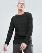 Selected Homme Knitted Sweater In 100% Cotton - Green