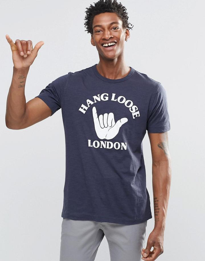 Ymc Hang Loose London T-shirt - Navy