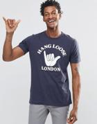 Ymc Hang Loose London T-shirt - Navy