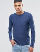 Selected Homme Light Weight Knitted Sweater - Blue