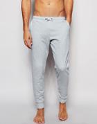 Asos Loungewear Skinny Joggers In Light Grey - Light Gray Marl