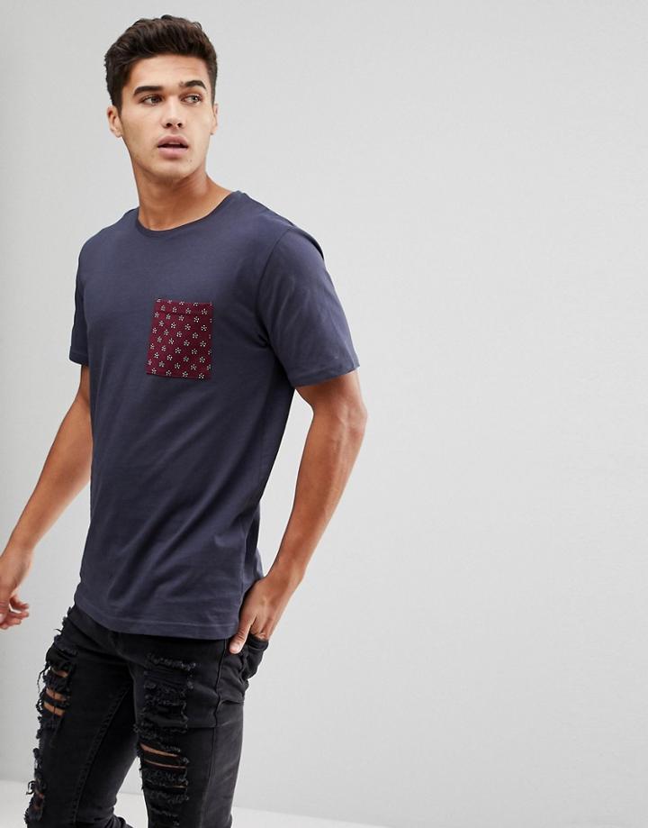 Troy Pocket T-shirt - Navy