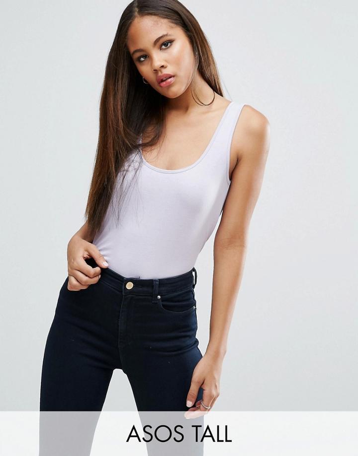 Asos Tall The New Ultimate Tank - Purple