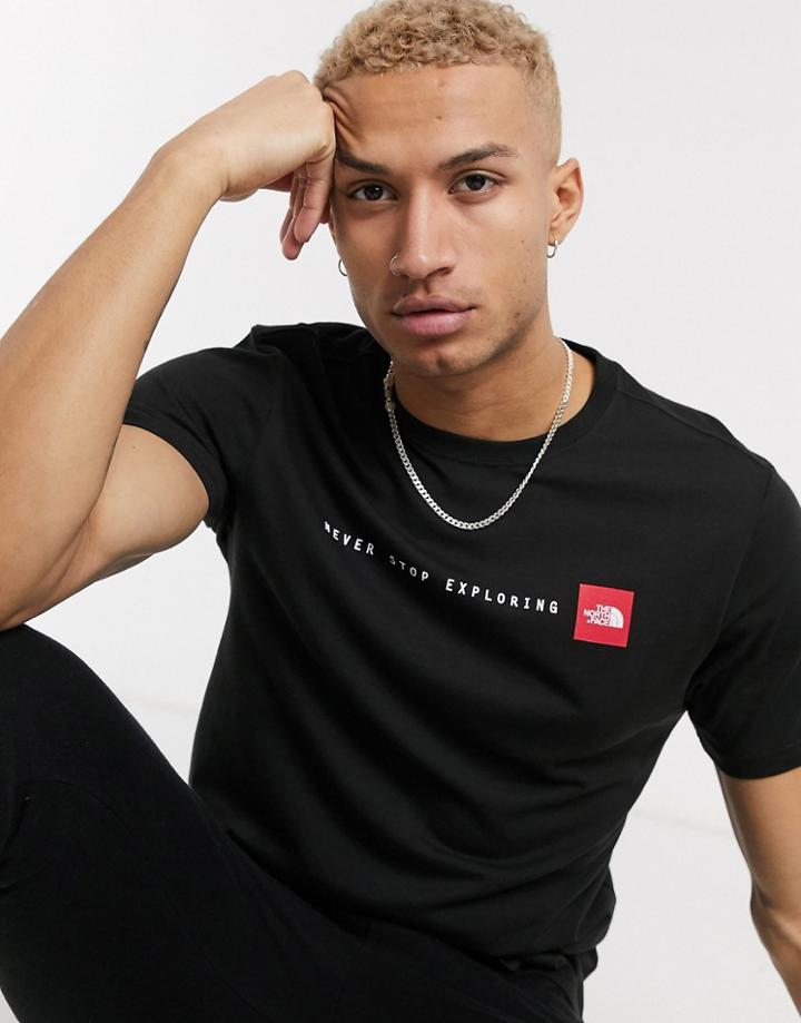 The North Face Nse T-shirt In Black