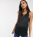 Asos 4505 Maternity Icon Train Tank-black