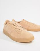 Fred Perry B721 Microfibre Trainers In Dusty Pink - Pink