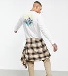 Element Balmore Long Sleeve T-shirt In White Exclusive At Asos